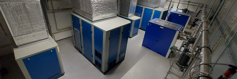 Výroba autobaterií s kompresory SCR